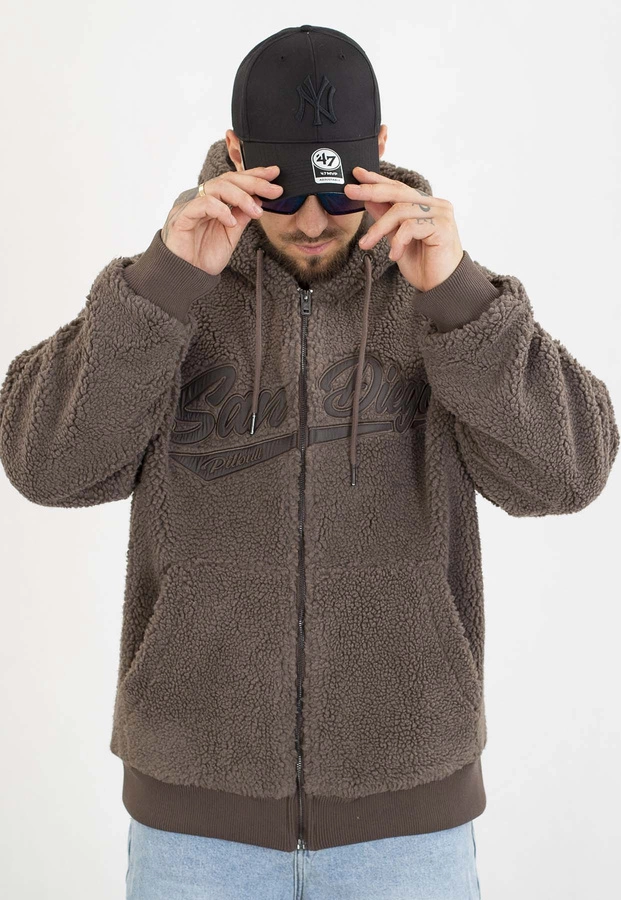 Bluza Pit Bull Z Kapturem ZIP Galaxy taupe