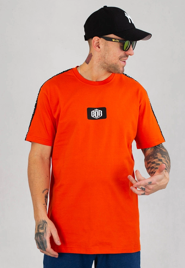 T-shirt B.O.R. Biuro Ochrony Rapu Premium Lampas pomarańczowy