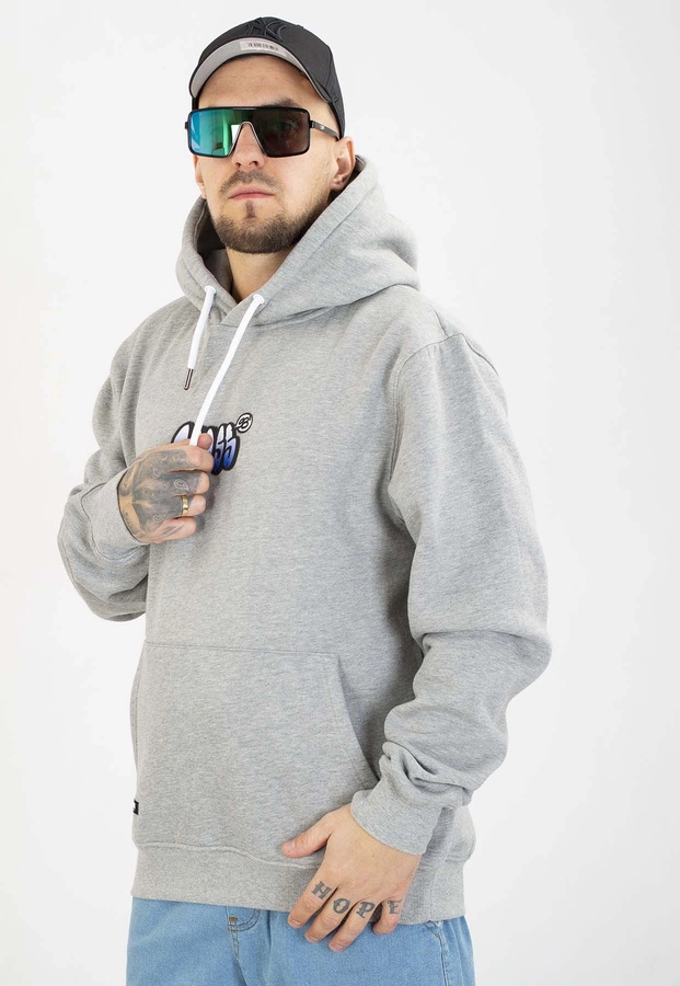Bluza Mass Z Kapturem Wall szara