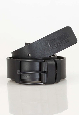 Pasek Mass Classcis Leather czarny