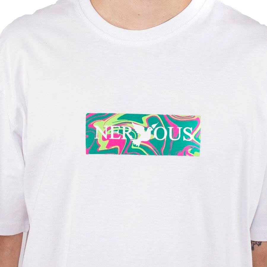 Nervous ACID BOX T-Shirt Biały