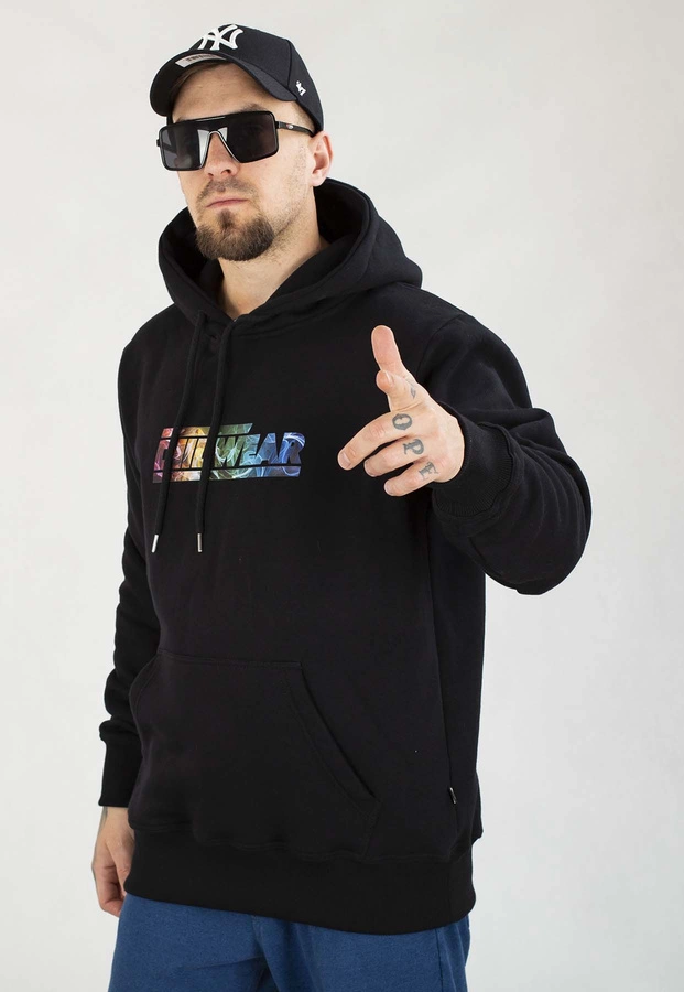 Bluza Diil Z Kapturem Smoke czarna