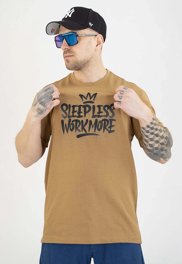 T-shirt Motive Work cappucino