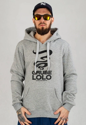Bluza Grube Lolo Dymek Big jasno szara