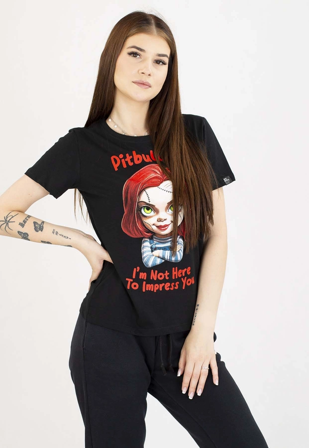 T-Shirt Pit Bull Sweetie Chu 2 190 black