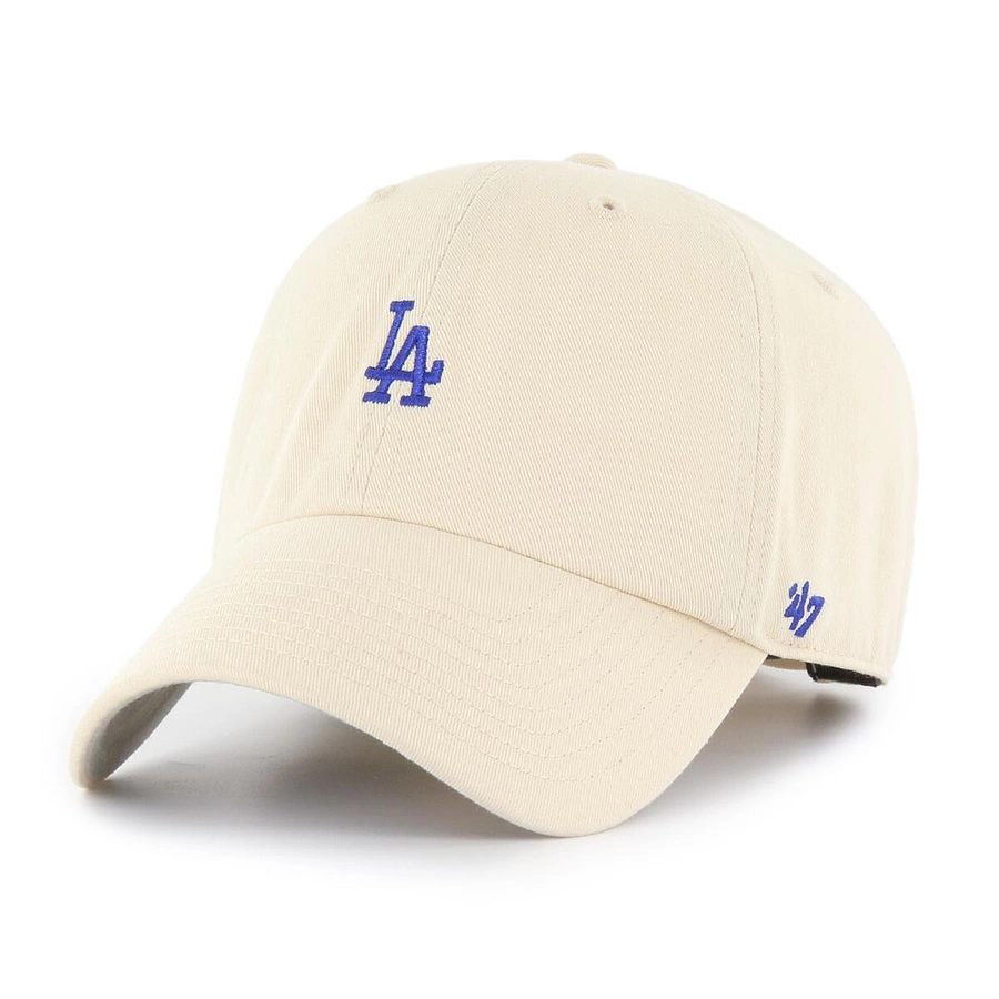 Czapka 47 Brand MLB Los Angeles Dodgers BASE RUNNER '47 Clean Up B-BSRNR12GWS-NTA