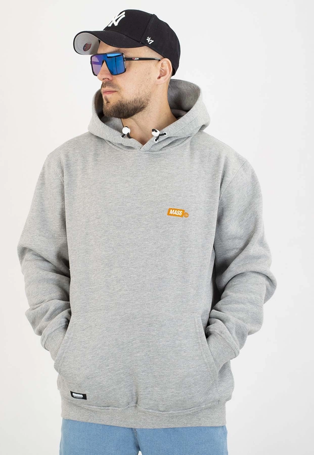 Bluza Mass Z Kapturem Mini Box szara
