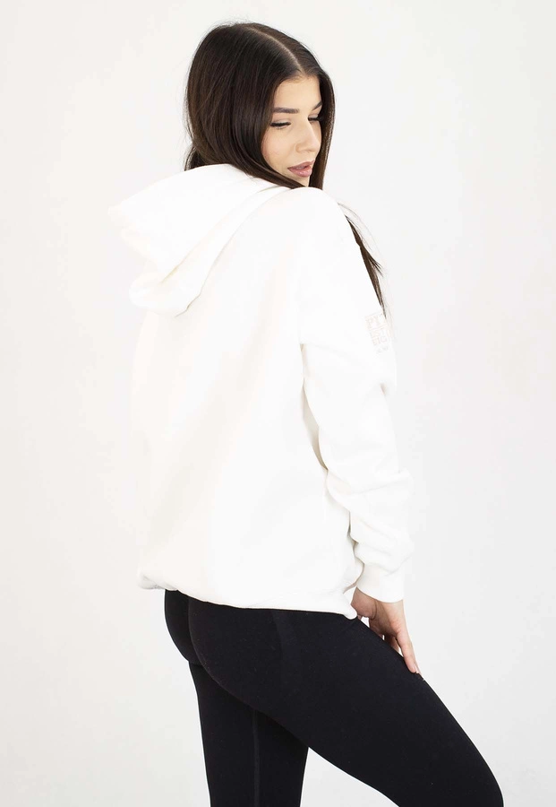 Bluza Pit Bull Z Kapturem Fiora off white