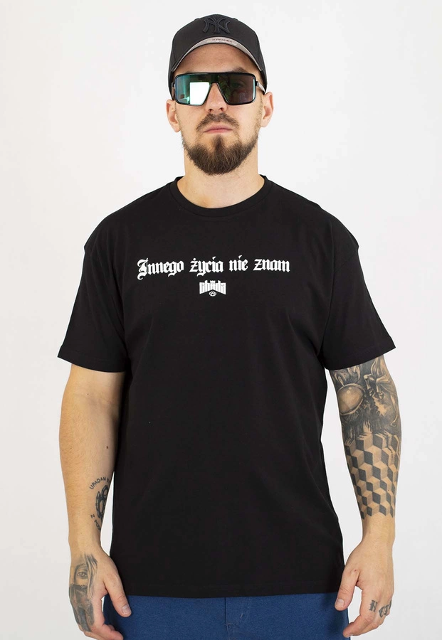 T-shirt Chada Proceder Innego Życia Nie Znam czarny