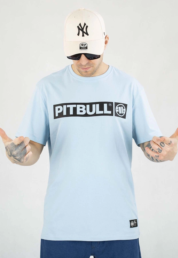 T-shirt Pit Bull Hilltop 170 błękitny