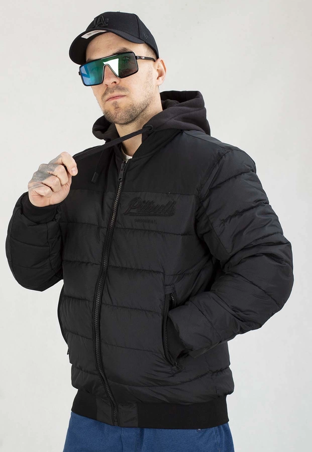 Kurtka Pit Bull Zimowa Hidden black black