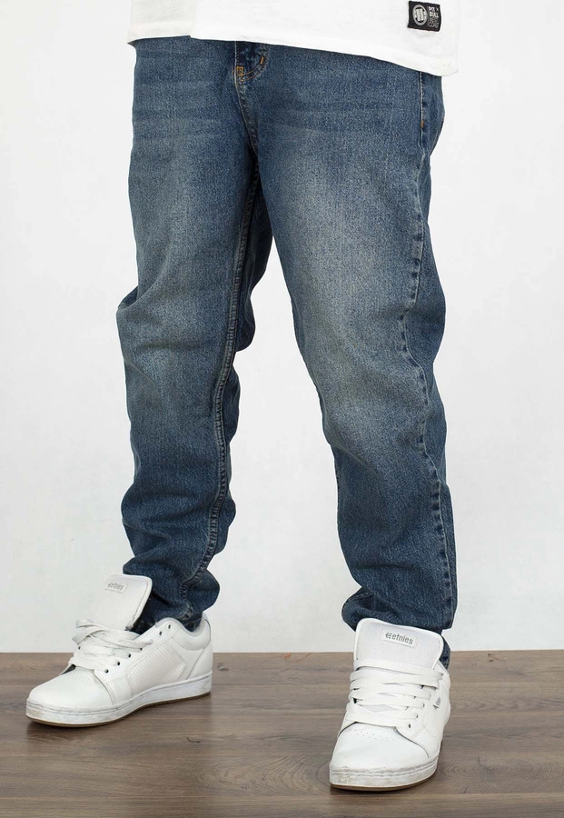 Spodnie I8 Denim BOY48 dark blue