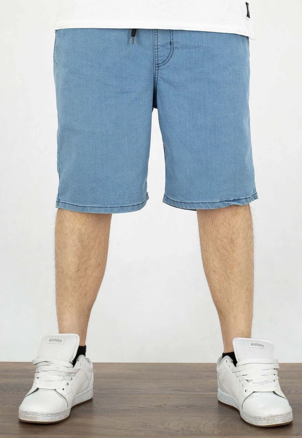 Spodenki Patriotic Jeans Laur jasno niebieskie