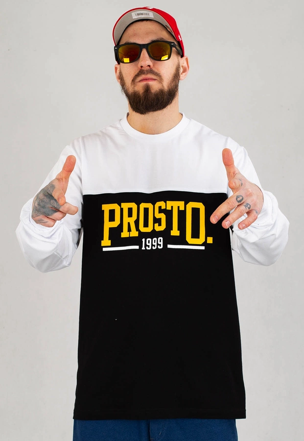 Longsleeve Prosto Onenine biały