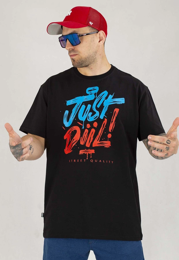 T-shirt Diil Just Diil czarny