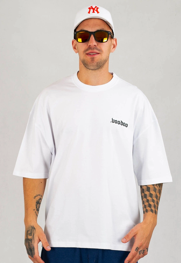 T-shirt VooDoo Karma biały