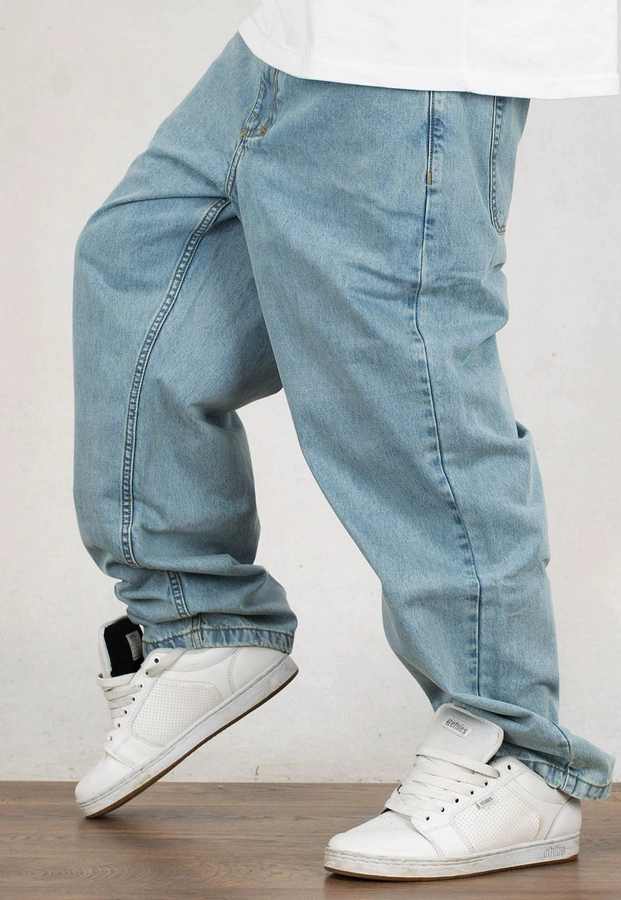 Spodnie Mass Jeans Baggy Fit Ignite light blue