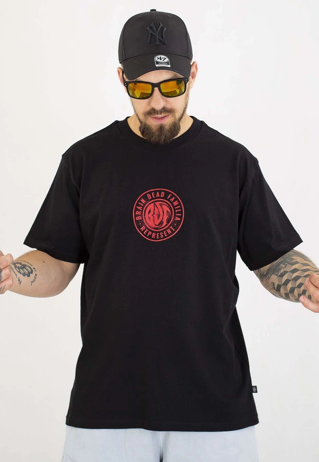 T-shirt Brain Dead Familia Blood On Ice czarny
