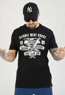 T-shirt Pit Bull Slim 190 Oldschool Razor black