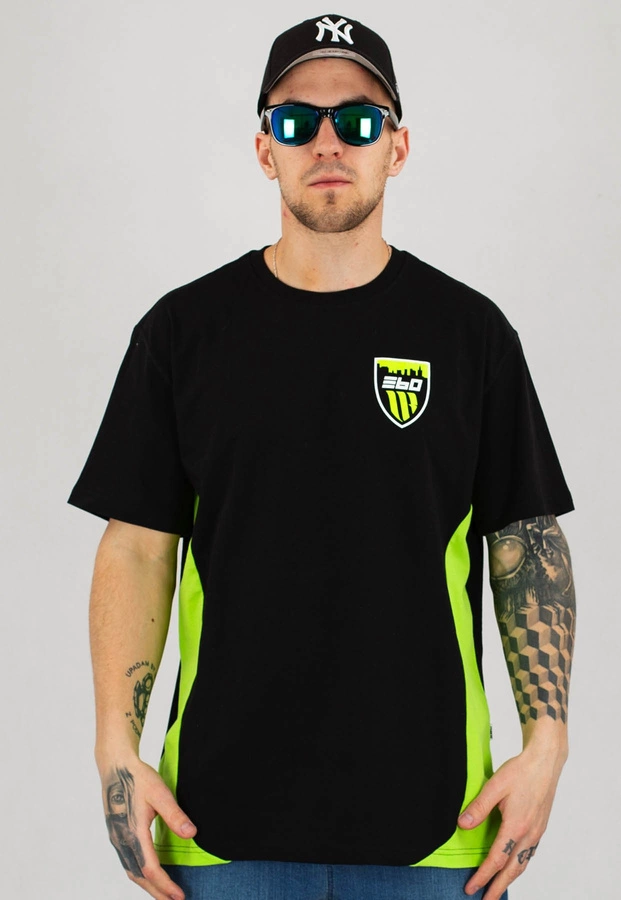 T-shirt 360CLTH Mr City żółto czarny