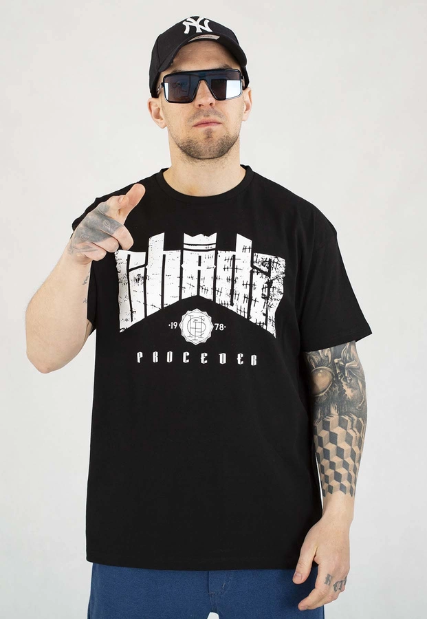 T-shirt Chada Proceder Crossing off days czarny
