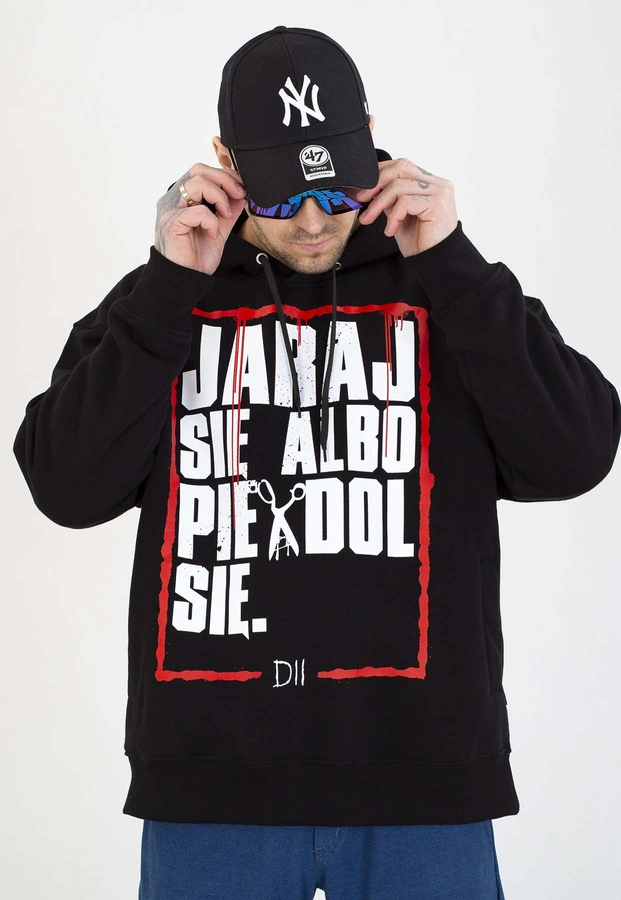 Bluza Demonologia Z Kapturem Jaraj Się czarna