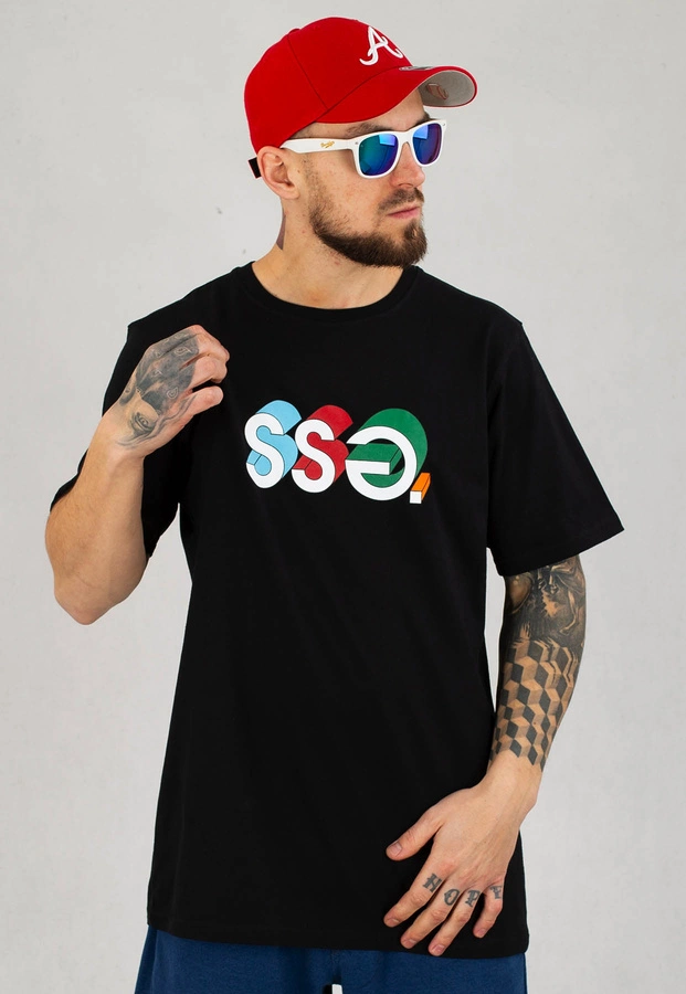 T-Shirt SSG 3D Colors czarny