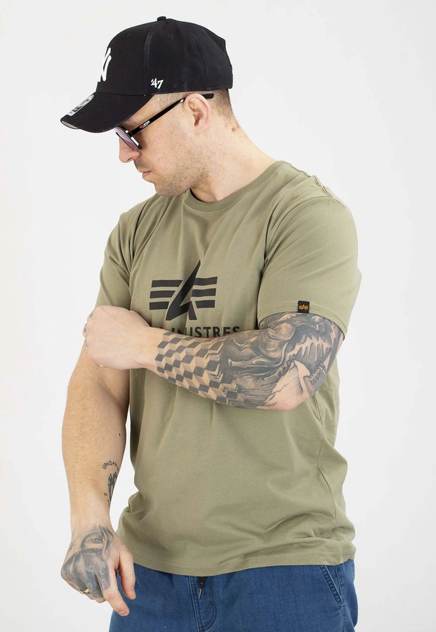 T-shirt Alpha Industries Basic 100501 oliwkowy