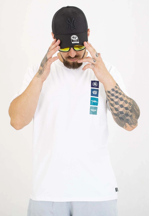 T-shirt Diil Square biały