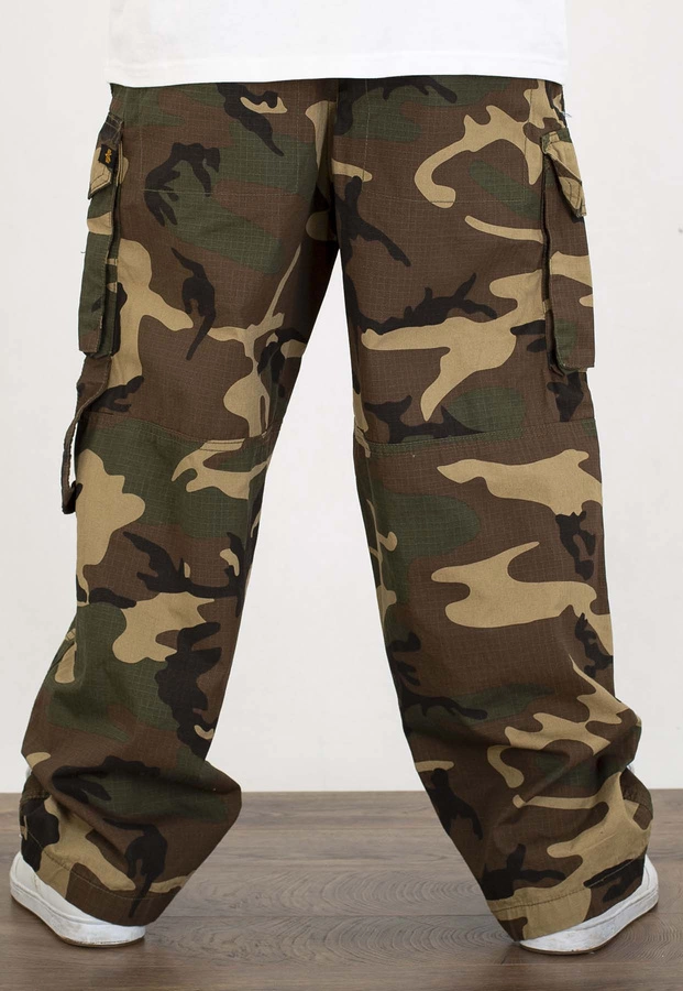 Spodnie Alpha Industries Ripstop Patchwork 148203C camo