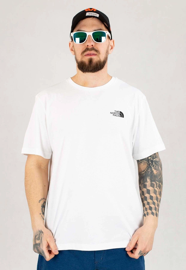 T-shirt The North Face M S/S Classic NF0A894VFN4 biały