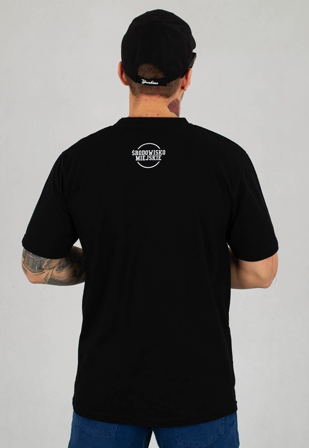 T-shirt Środowisko Miejskie Write czarny