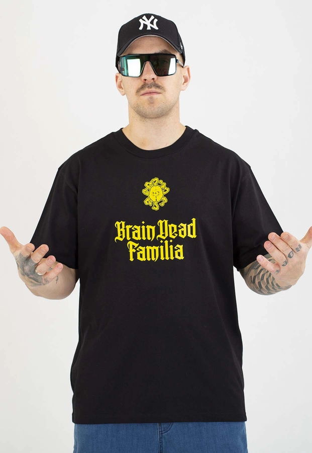 T-shirt Brain Dead Familia Gothic czarny