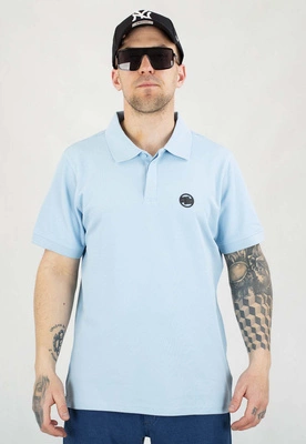 T-shirt Polo Pit Bull Rockey light blue