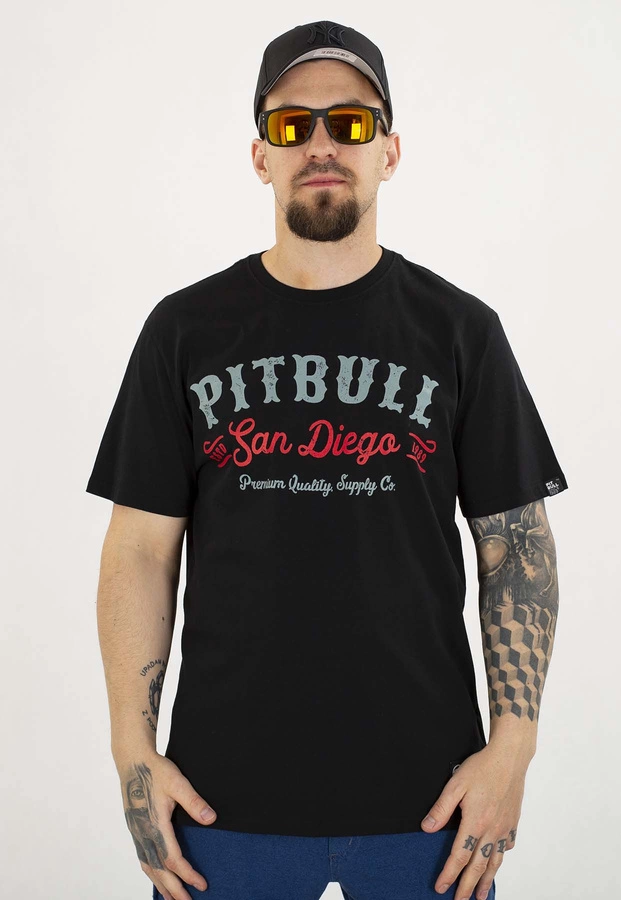 T-shirt Pit Bull Strenght&Respect black