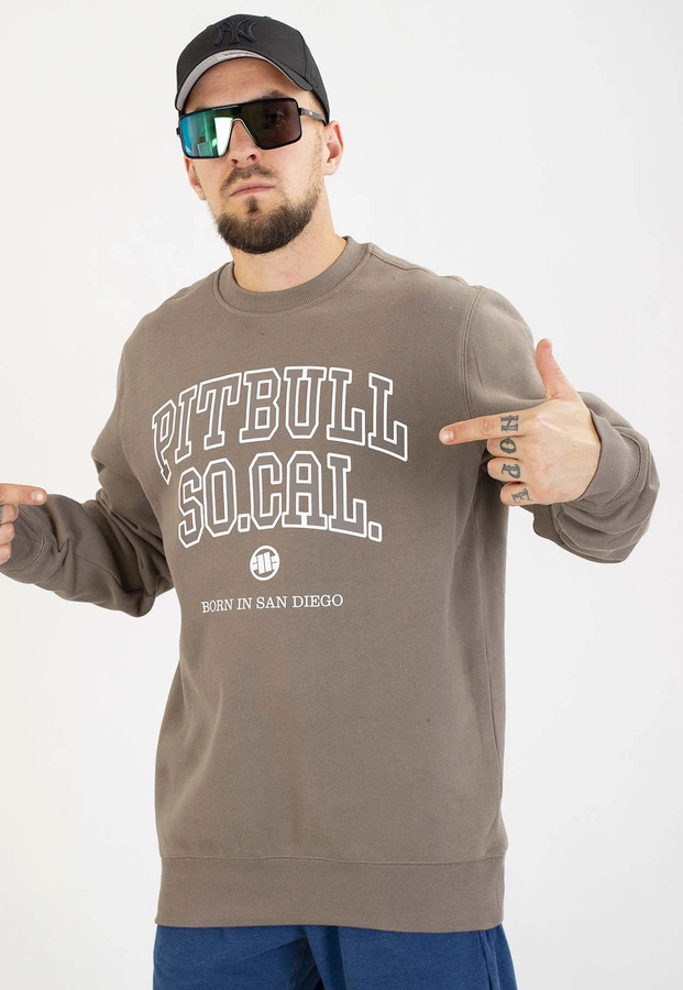 Bluza Pit Bull Bez Kaptura So Cal taupe