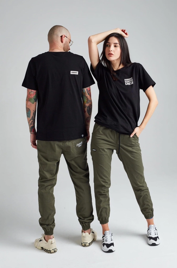 Spodnie Diamante Wear Jogger Classic Unisex Crew khaki