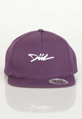 Czapka Snapback Diil Small Odblask fioletowa