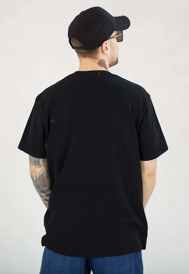 T-shirt Pit Bull Garment Washed 210 Scratch black