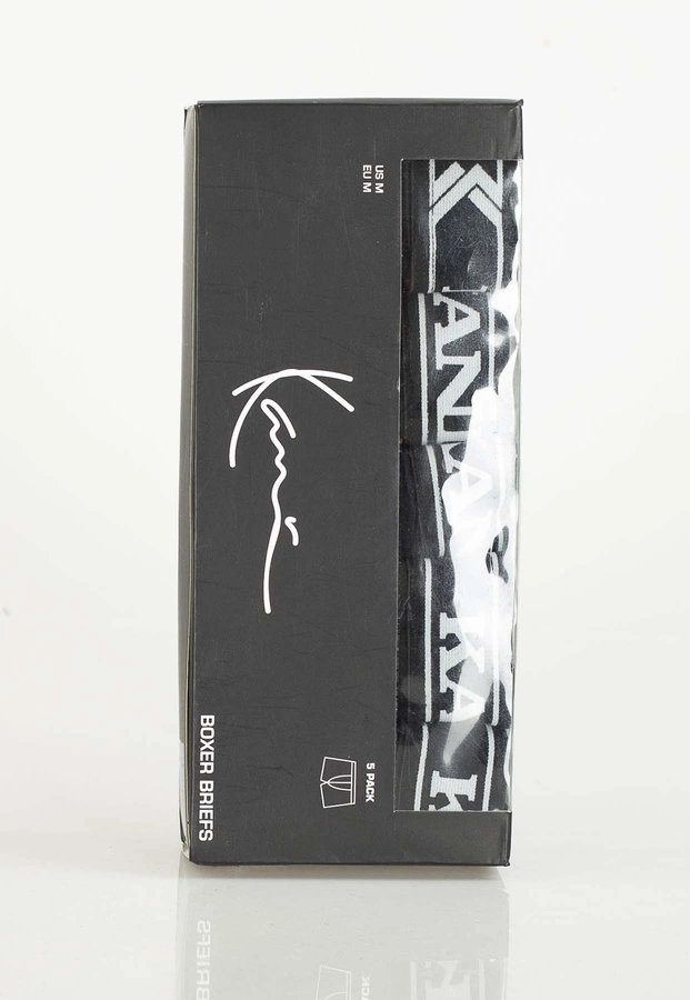 Bokserki Karl Kani Retro Tape 5-Pak 6050123 czarne