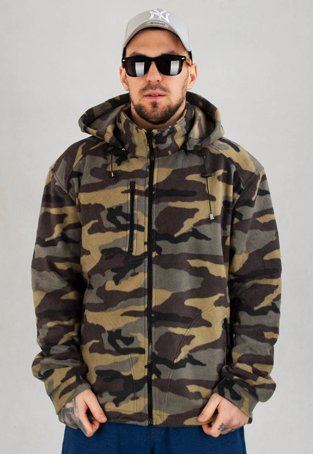 Bluza Niemaloga Polar Zip camo