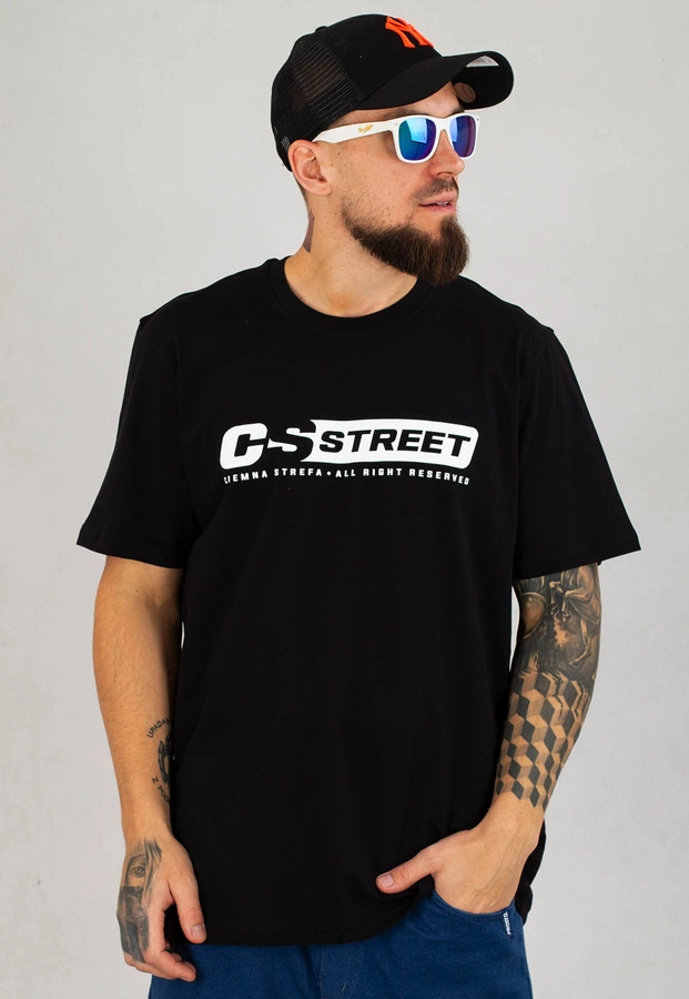 T-shirt Ciemna Strefa CS Street czarny