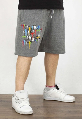 Spodenki Diil Double Die szare