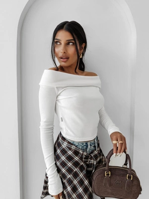 Longsleeve Olavoga Creamed Fog ecru