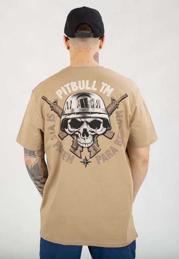 T-shirt Pit Bull Para Bellum 170 sand savana
