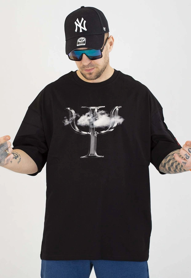 T-shirt Stoprocent Psi czarny 