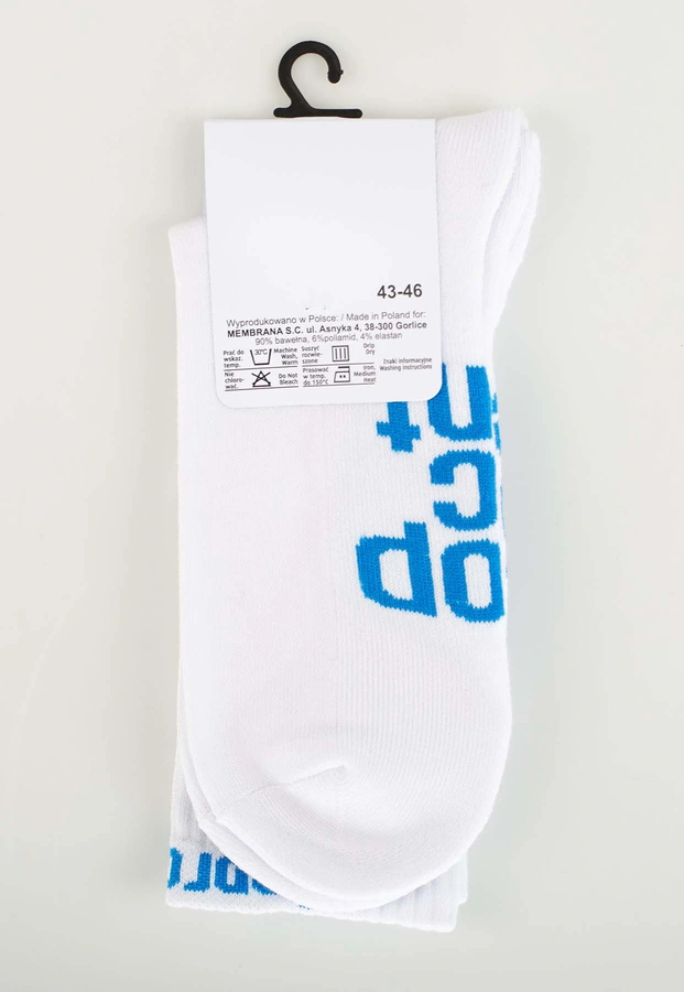 Skiety Stoprocent STPR biało niebieskie