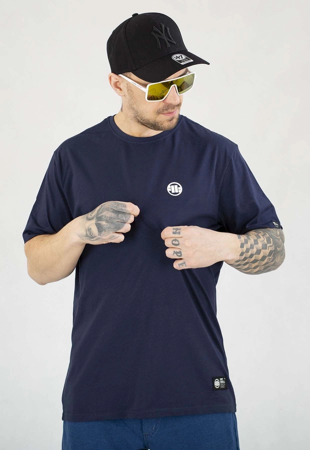 T-shirt Pit Bull Small Logo 170 navy