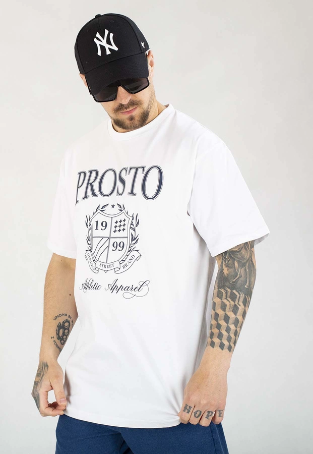 T-shirt Prosto Plurt biały