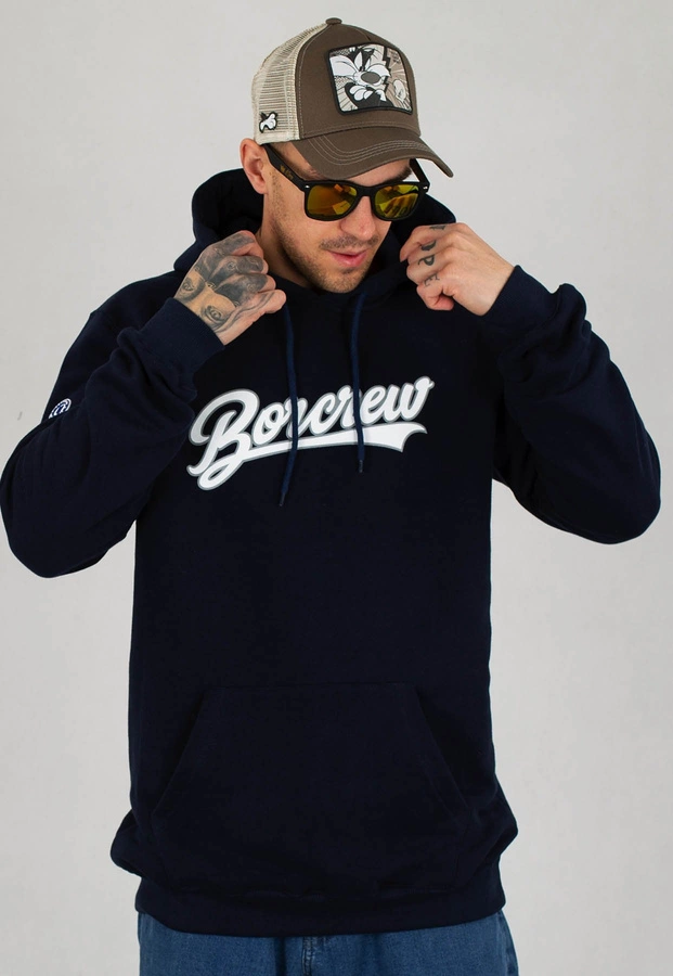 Bluza B.O.R. Biuro Ochrony Rapu Baseball niebieska